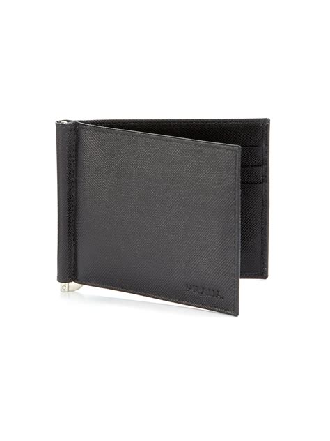 men wallets prada|prada wallet with money clip.